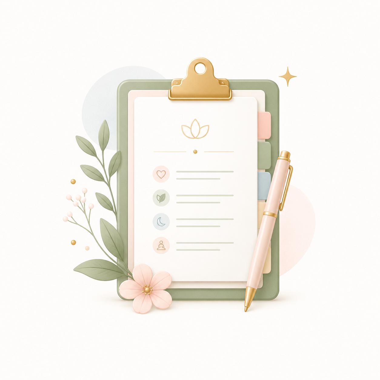 Ilustração do Planner da Menopausa